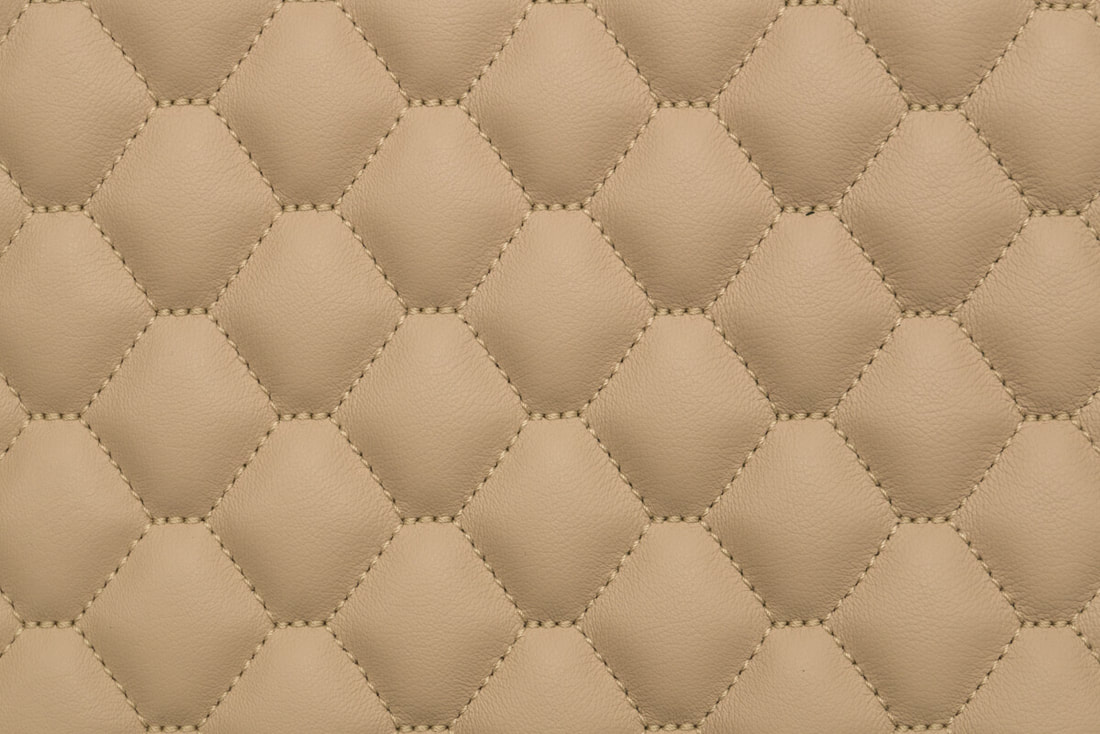 Honeycomb PVC Leather Fabric Plush Back Elastic Upholstery Leather